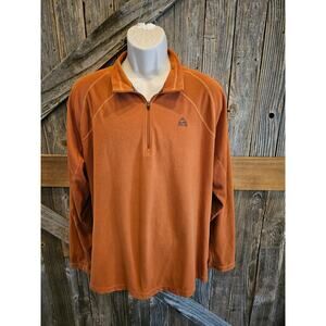 Vintage Nike ACG 1/4 zip popover light sweater size XL orange streetwear
